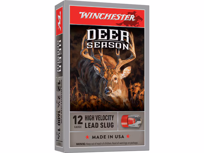 Winchester Deer Season Extreme Slug 12 Gauge Rifled Slug 2-3/4" 1-1/4oz