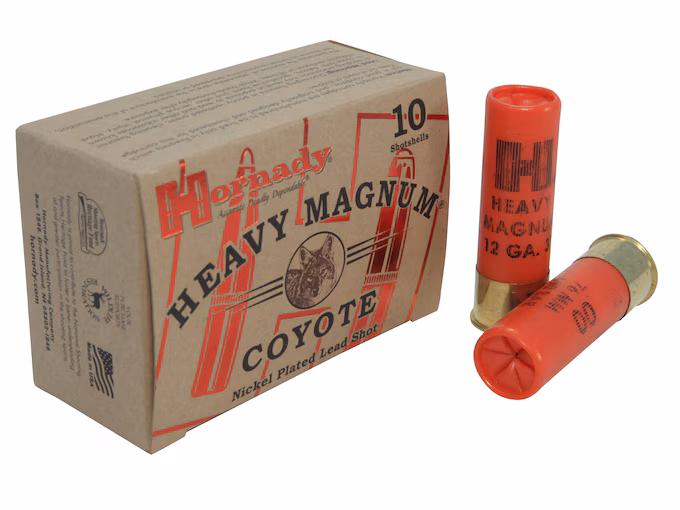 Hornady Heavy Magnum Coyote 12 Gauge Ammo 3" #00 BuckshotBox of 10