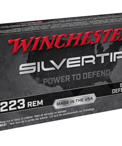 Winchester Silvertip Defense 223 Remington Ammo 64 Grain Winchester Defense Tip Polymer Tip Box of 20