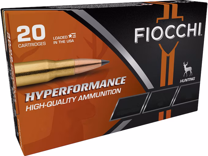 Fiocchi Hyperformance Hunt 6.5 Creedmoor Ammo 120 Grain Barnes Tipped Triple-Shock X Polymer Tip Box of 20